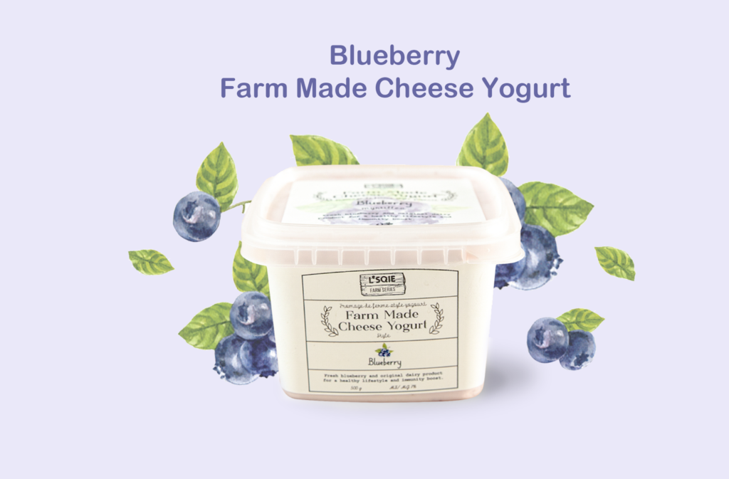farm cheese blueberry